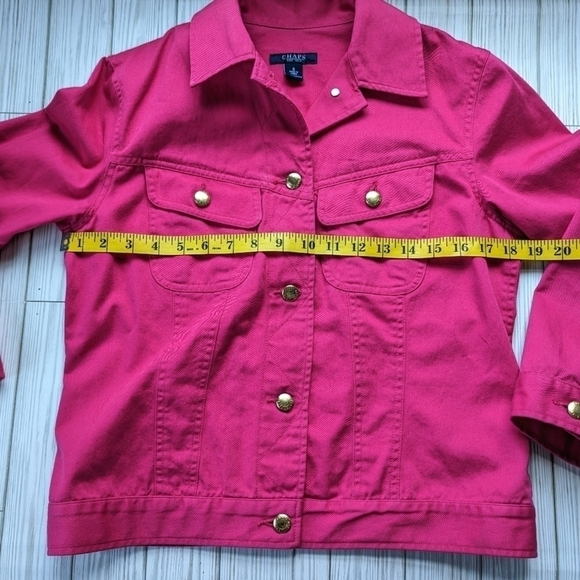 Lisa Left Eye Lopez Custom Cotton Button Down Jacket in Fuschia & Gold Sz Sm NWT - Picture 7 of 11